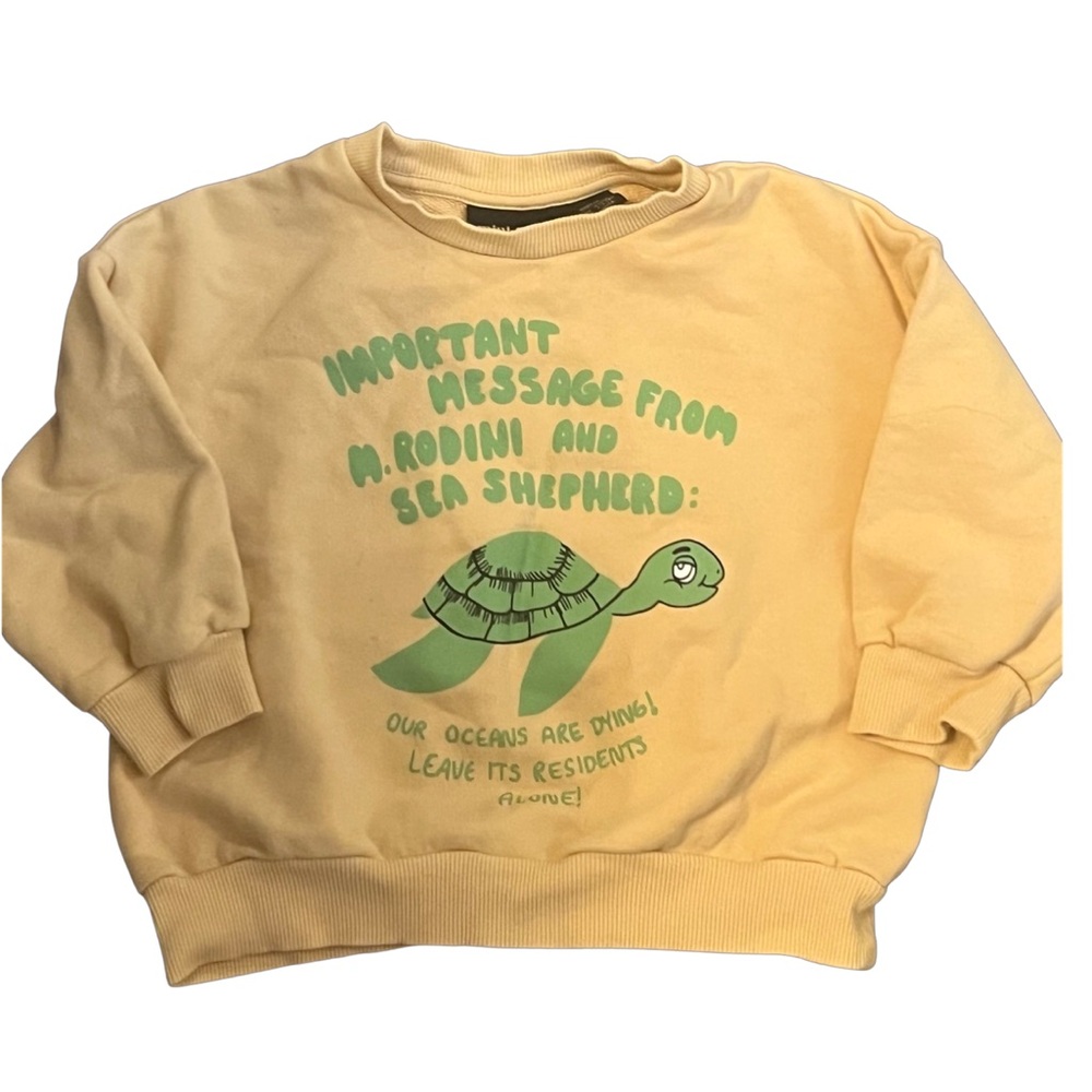 Mini Rodini Eco Crewneck organic cotton 2-3 years unisex